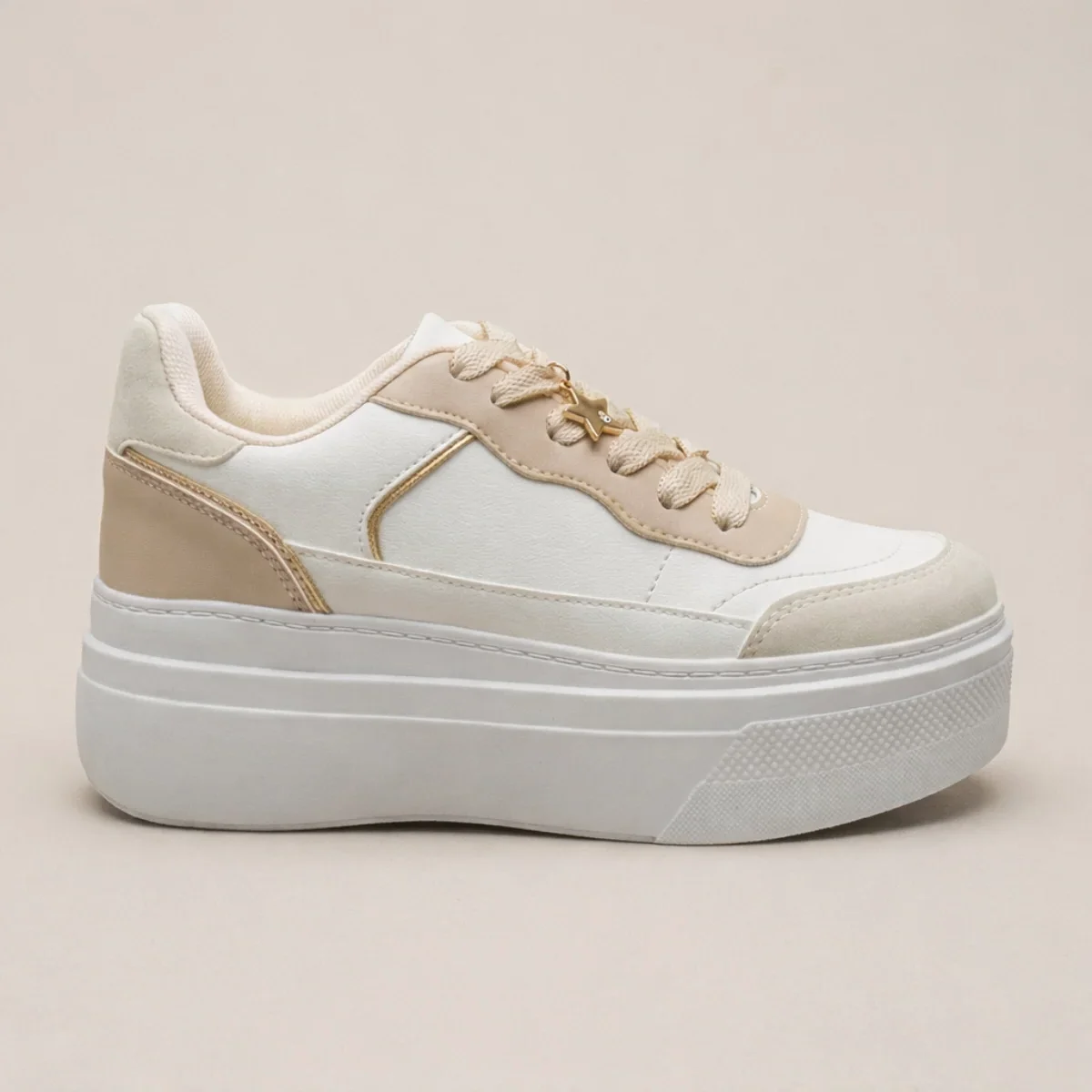 tenis urbano para dama giochi 019 blanco con detalles cafe animal print tenis urbano para dama giochi 019 blanco con detalles cafe animal print