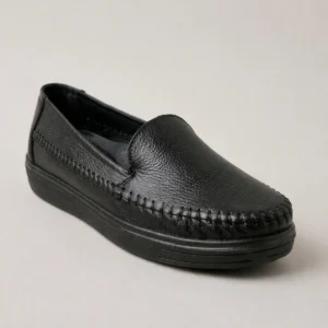 zapato de piso para dama saray de confort en sintético liso