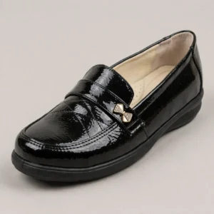 zapato de piso para dama saray de confort en sintético liso