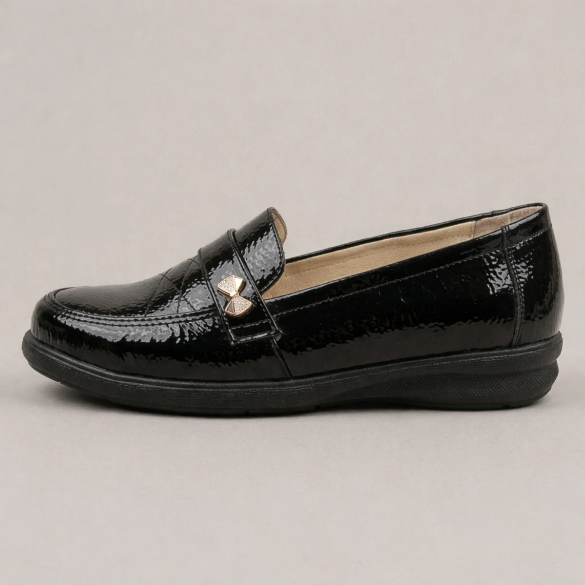 Tienda Zapaterías Guzmán zapato de piso para dama saray de confort en sintético liso