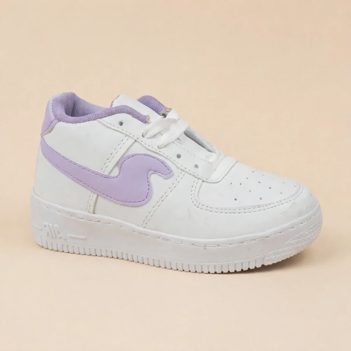 tenis casual niña negro con rosa y ajuste de velcro