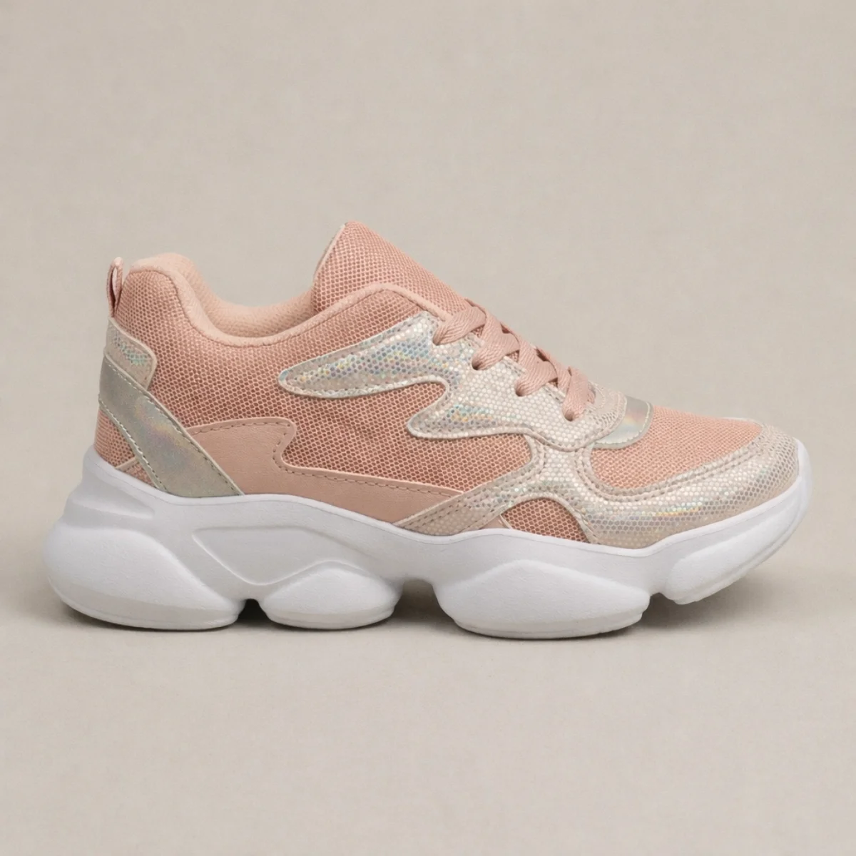 Tienda Zapaterías Guzmán tenis casual niña negro con rosa y ajuste de velcro