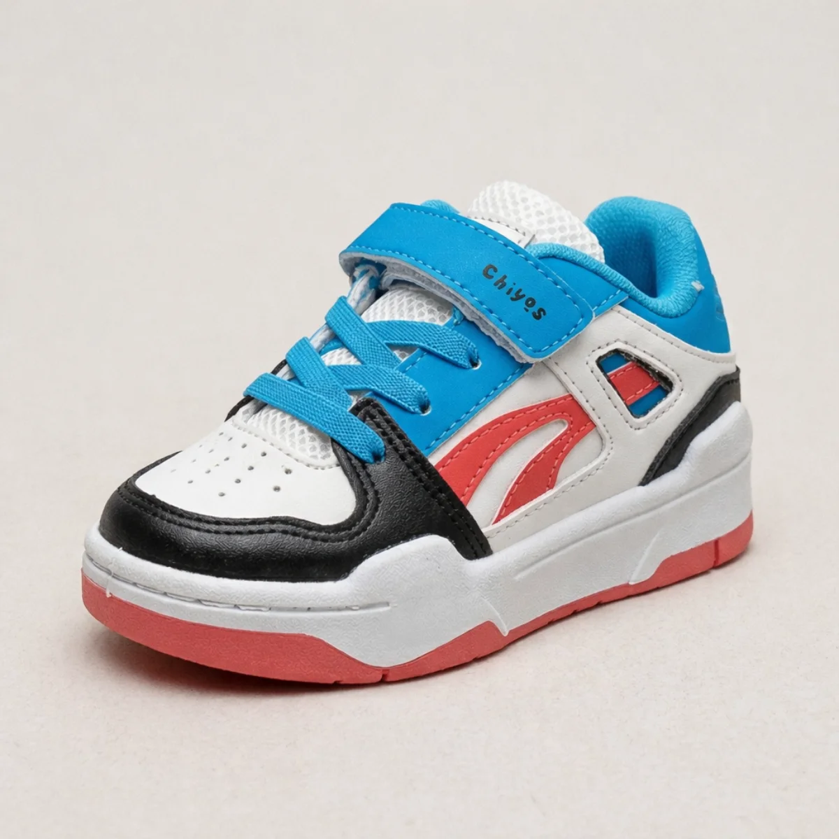 tenis casual niña negro con rosa y ajuste de velcro tenis casual niña negro con rosa y ajuste de velcro