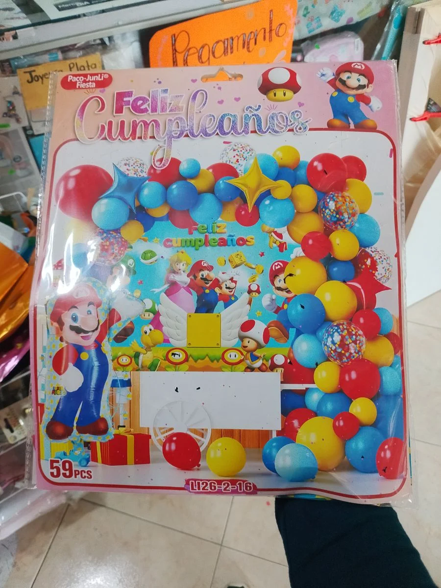 set de fiesta mario bros