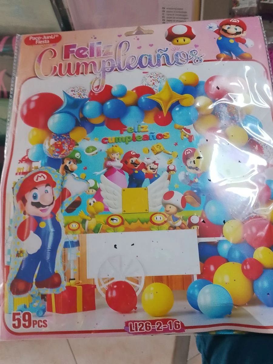 set de fiesta mario bros