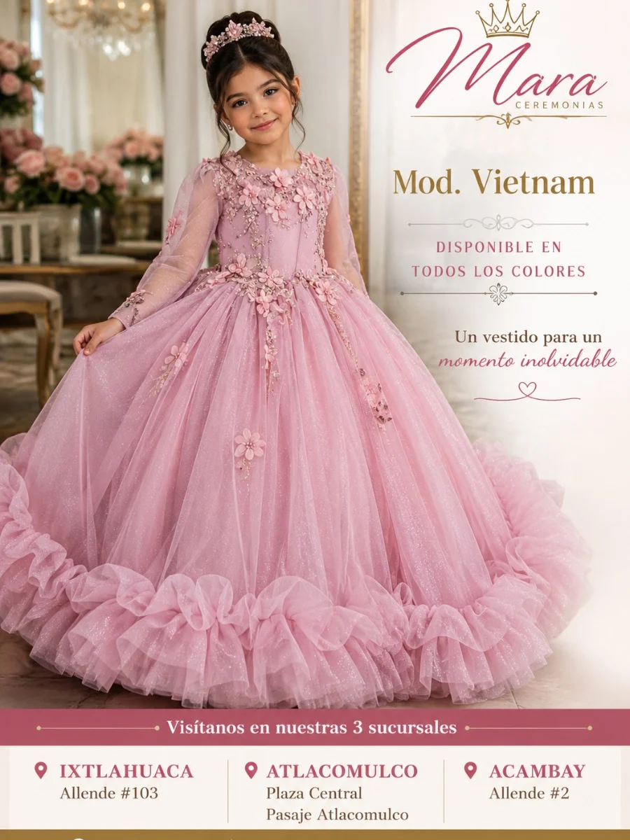 Vestido Mariana desmontable