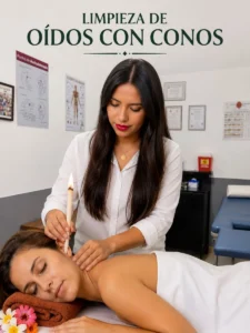 Limpieza de Oidos con Conos