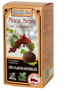 Capsulas de Maca Negra con zarzaparrila