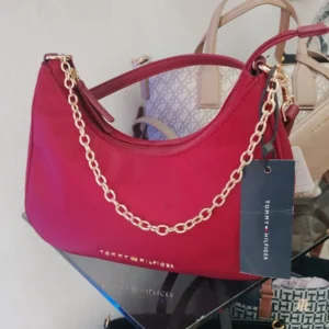 Bolsa Tommy Hilfiger Color Vino Woman Bag AX